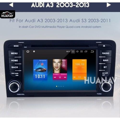 Car DVD player GPS navigation for Audi A3 S3 2003-2013 car Multimedia system stereo 2 din car radio android 8.0 GPS navigation