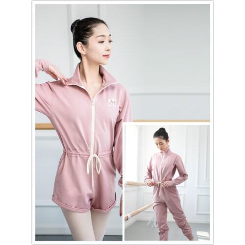 Womens Ballerina Bodysuits Ballet Leotard Long Sleeve Unitards Ballet Dance Wear For Girls Gymnastics Jumpsuit Party Adult