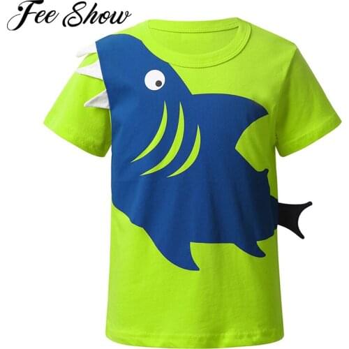 Футболки для мальчиков FEESHOW China At AliExpress