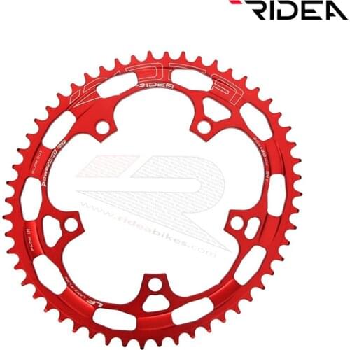 Ridea chainwheel black red 50 52 54 56T for birdy bike BMX chainring disc