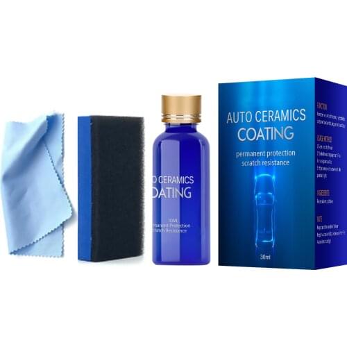 30ml/50ml Nano Ceramics Plated Crystal Set Car Polish Ceramic Scratch Repair Coating Automotive Crystal Plating Solution Amiable