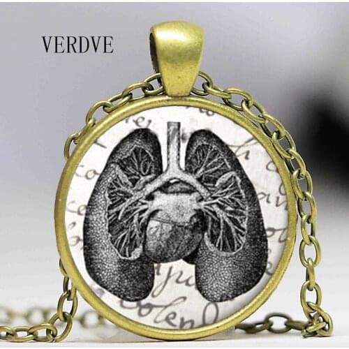 VERDVE New Brave Heart Necklace Physical Department of internal medicine pendant Necklace jewelry