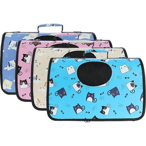 Portable Pet Carrier Bag for Cat Dog Handbag Outdoor Pet Travel Bags Breathable Dog Carry Bag Cat Puppy Crossbody backpack