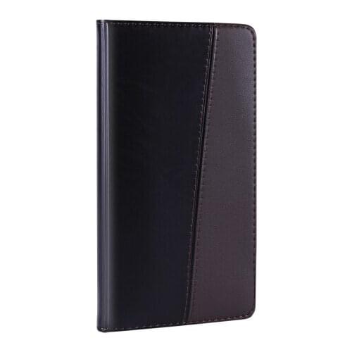 Deli 7913 /Notebook /Business Loose Leaf Notepad /Leather Notebook / 48K /Student Office Business/Conference Notepad / 120 Pages
