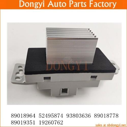 Blower Motor Resistor OE NO. 89018964 52495874 93803636 89018778 89019351 19260762