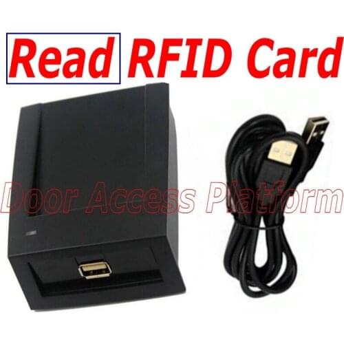 Card Read Only Window XP,Vista RFID Frequency 125KHZ Smart USB Card Reader Proxmty ID USB Reader Time Record Access Control
