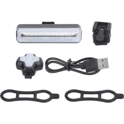 Remote Control Bike Rear Light Rechargeable Ultra Bright Easy To Install Bike Tail Light for Night Riding for Road Bikes