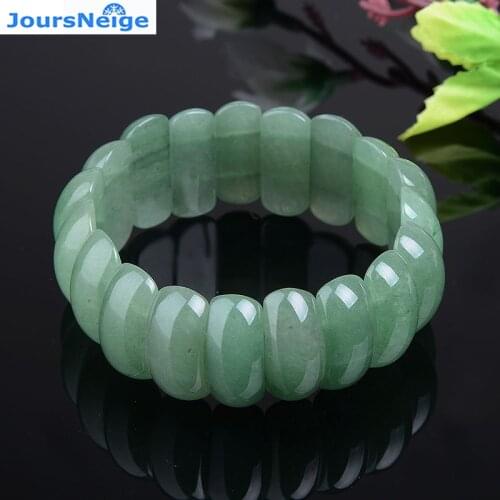 JoursNeige Natural Dongling Stone Crystal Clear Cold Hand Row for Women Lucky Bracelet Accessories