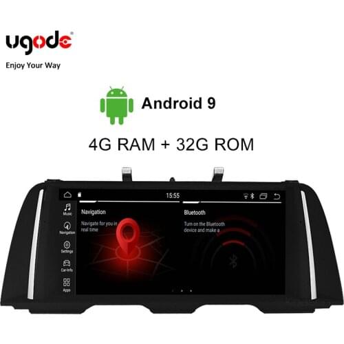 1.Ugode Android 9.0 Car Multimedia Player For BMW 5 Series F10/F11 (2011-2017) GPS Navigation PX6 10.25 Inches Screen Monitor