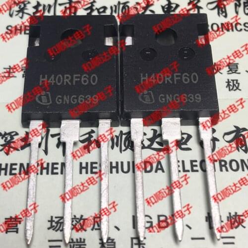 10pcs / lot H40RF60 IHW40N60RF new stock TO-247 600V40A