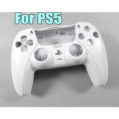 2sets Non-slip Protective Case Replacement Cover Skin for PS5 Controller Shell Case for SONY PS5 Gamepad Decorative Strip