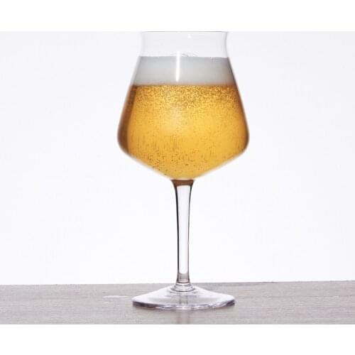 400ml 15oz Crafted Goblet Beer Mug Red Wine Glass Suitable for Home Bar Hotel Restaurant Professional Lead-free Glass Wine Set