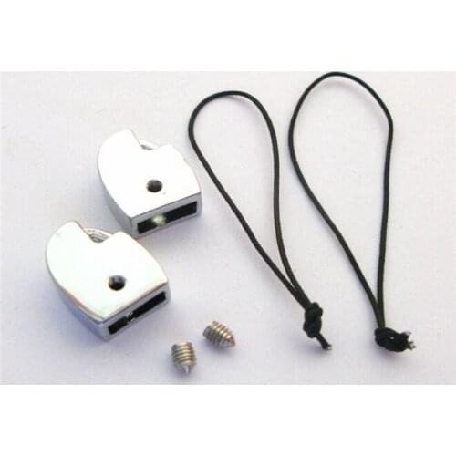 50PCS 8MM Zinc Alloy Keychain Head Clasp Jewelry Findings Connectors Components Fit 8MM Strips Straps DIY Accessories