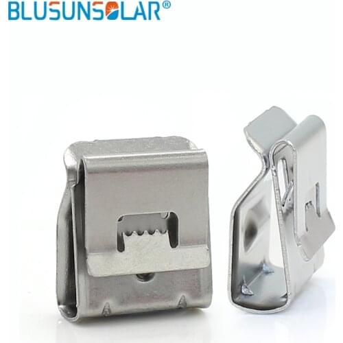 500pcs/lots hot selling 304 solar PV cable clips,very tight for cable to stick panel