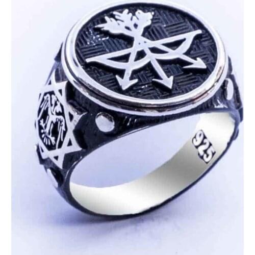 925 sterling Silver State Sequence of Resurrection Ring