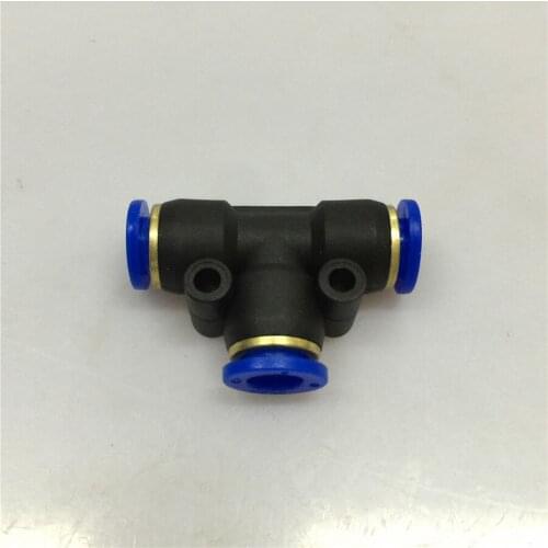 STARPAD Tyre accessories tire changer accessories pipe fittings quick connector Push tee PE-08 tube outer diameter: 8MM