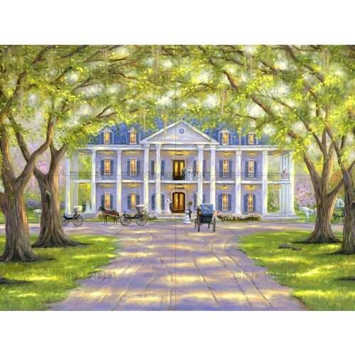 5d Diy Diamond Painting Landscape Sea Cross Stitch Wall stick Rhinestones Diamond embroidery home decor Needlework