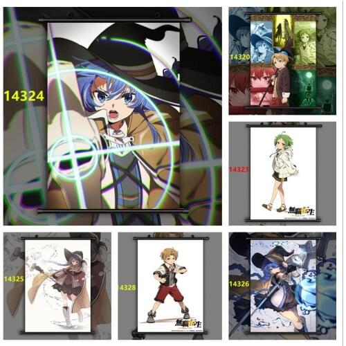 Mushoku Tensei Roxy Migurdia Eris Sylphiette Rudeus Anime Posters Canvas Painting Wall Decor Wall Art Picture Room Home Decor