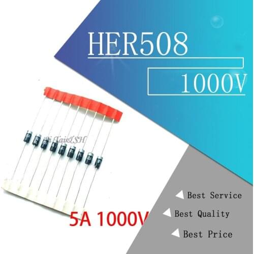20PCS HER508 Diode 5A 1000V