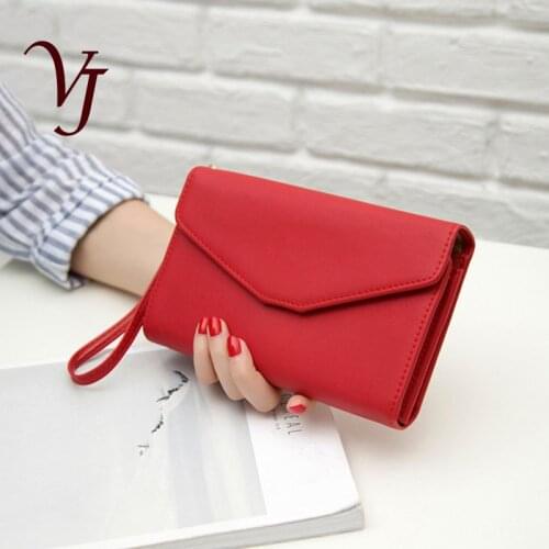 Hot Unisex Leather Long Wristlet Wallet lady Clutch Multifunction big capacity purse key Phone Passport Women Mens Business bag
