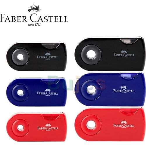 FABER-CASTELL Practical Double-hole Pencil Sharpener,Student Portable Pencil Sharpener,Multiple Cute School Supplies