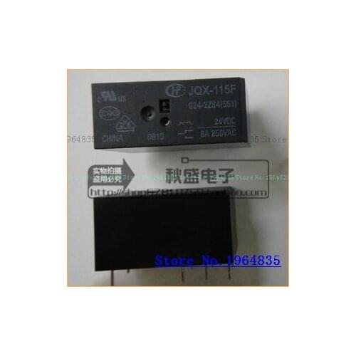 HF115F-024-2ZS4 JQX-115F 8 8A 24VDC