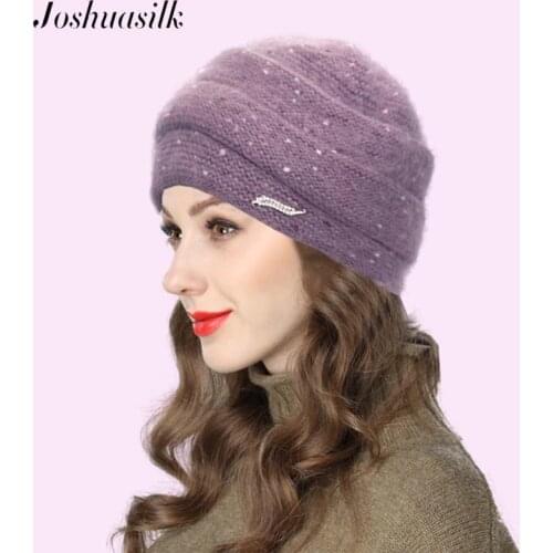 Женские шапки JOSHUASILK China At AliExpress
