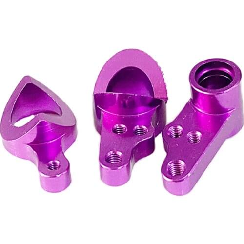 Metal Upgrade Steering Clutch fit for WLtoys 1/12 1/14 144001 124018 124019 RC Buggy Off-Road Climbing Car Accessory Purple