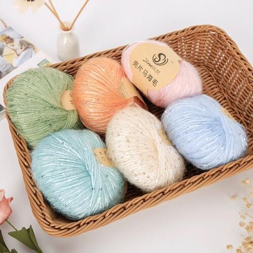 Mohair yarn