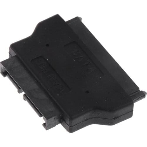 2.5'' SATA 22pin 22p Female to slim SATA 13 pin Male CD-ROM Convertor Adapter