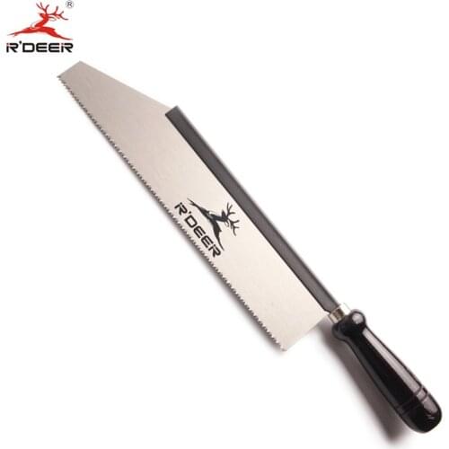 10''/250mm Round Wood Handle Saw Pruning Gardening Saws Mn Steel Woodworking Saw Hand Tools