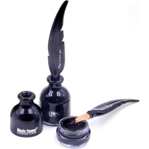 Music brand durable waterproof eyeliner eyeliner eyeliner pencil black pencil quick dry natural eyelids