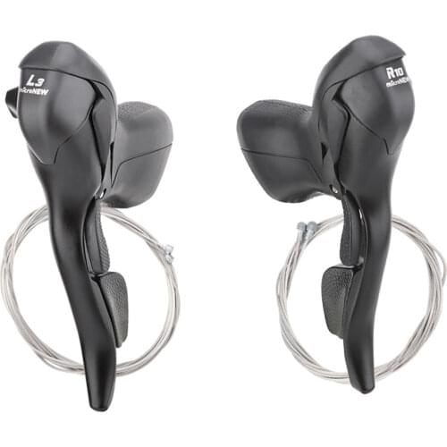 Cycling 7/8/9/10 Speed Shifter Bicycle Dual Control Manual Change Transmission For Weizhan For Shimano For Road Bikes Parts