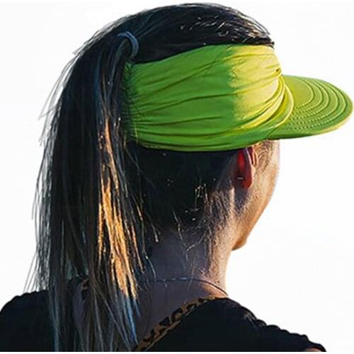 Summer Women Sun Hat Solid Color Anti-ultraviolet Hollow Out Top Elastic Wide Brim Sun Visor for Outdoor шляпа женская летняя