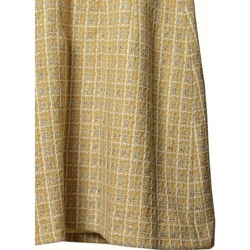 Women Dress 2020 Spring / Summer New Sweet Style Suspenders Denim Stitching Contrast Color Plaid Women Dress