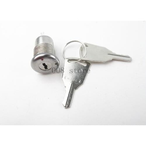 1PC/PACK) 12mm Metal Key Switch 250V ON/OFF Lock Switch KS-02 Electronic Key Rotary Switch with Keys