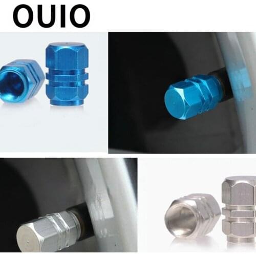 4Pcs Bike Motorcycle Car Aluminum Tyre Valve Caps For Hyundai I30 Tucson Solaris Creta IX35 Subaru Forester Volvo S60 XC90 V40