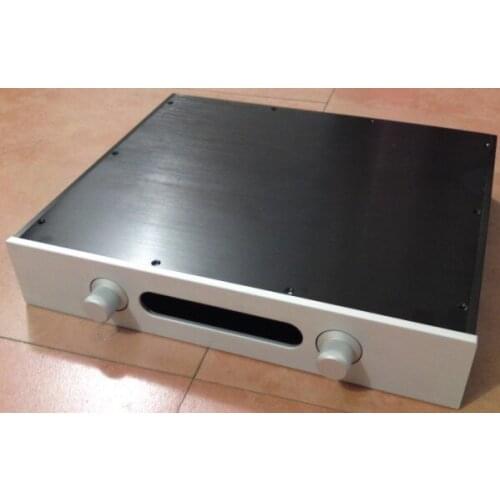 4308 Aluminum Preamplifier AMP Amplifier Chassis/Enclosure/ DIY Box (430 * 80 * 358mm)