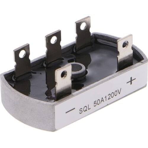 50A 1200V Aluminum Metal Case 3 Phase Diode Bridge Rectifier 50Amp SQL50A Module