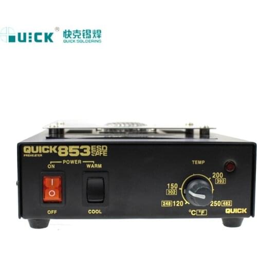 QUICK 853 ESD Anti-Static Hot Air Preheating Station 460W