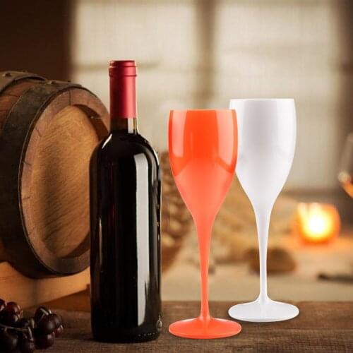 Wine Party Champagne Coupes Glass Cocktail Champagne Flutes Plating Wine Cup Goblet Plating Plastic Beer Glass Whiskey Cups