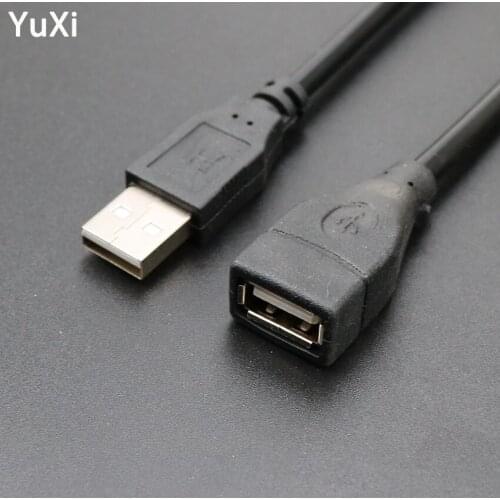 YuXi USB 2.0 Male To Female Cable 1.5m 3m 5m Extender Cord Wire Super Speed Data Extension Cable For PC Laptop Keyboard