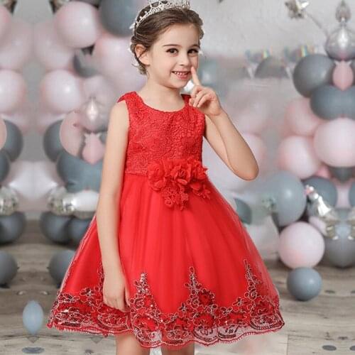 Summer Big Bow Evening Dresses Girl Embroidery Child Girl Princess Dress Children Clothing Party Wedding Prom Dresses 10 12 Year