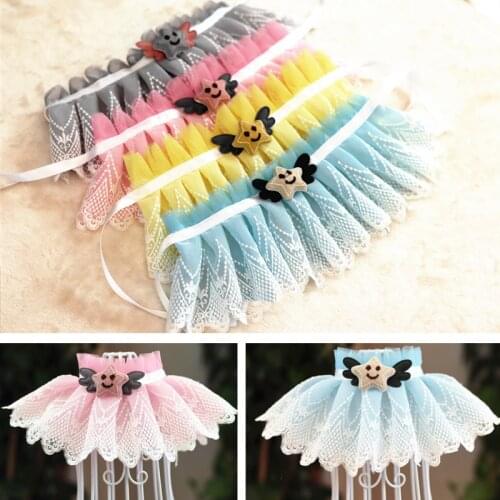 Cats Bib Dog Cute Lace Cat Collar Plaid Collar Pet Jewelry Bibs Cats Dogs Collar for Puppy Kitten Neckerchief Pet Supplies