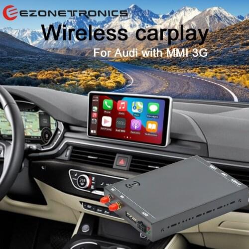 EZonetronics Multimedia Display Update Interface CarPlay Android Auto Retrofit Kit for Audi A4 A5 S5 Q5 S4 A6L A7 with MMI 3G