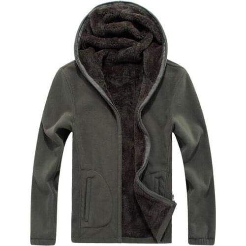 Men Softshell Fleece Male Coat Outdoor Sport Wear Camping Riding Cycling Windproof Hard-Wear Clothing Hiking Jacket