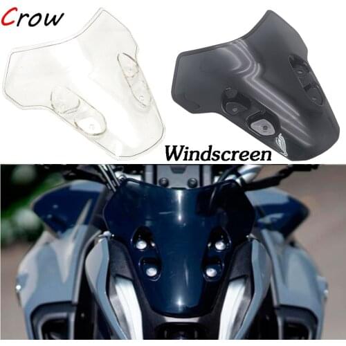 New Motorcycle Accessories For Yamaha MT07 MT-07 MT 07 2021 Windscreen Windshield Deflectors Wind Shield Screen Protector Parts
