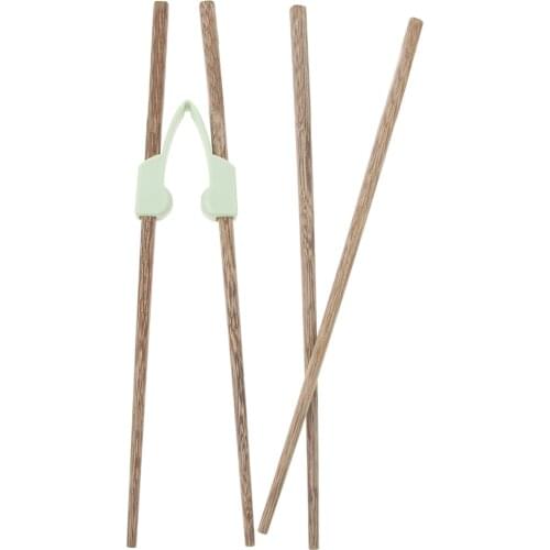 4Pcs Kids Learning Chopsticks Helpers Beginners Training Chopsticks Elderly Eating Aids Anti-Slip Chopsticks For Adult Children