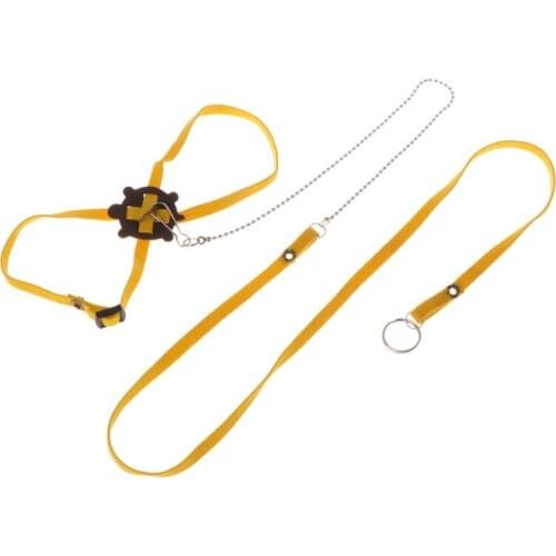 Pet Harness Reptile Leash Turtle Lizard Adjustable Outdoor Training Soft Strap