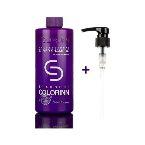 Colorinn Stardust Silver Purple Shampoo 500 Ml